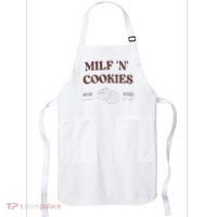 Milf ‘N’ Cookies Home Made Baked Fresh Funny MotherS Day Apron thumb 0