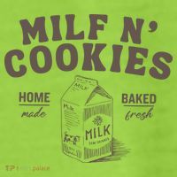 Milf N Cookies Stay At Home Adult Drive Performance Visor thumb 2