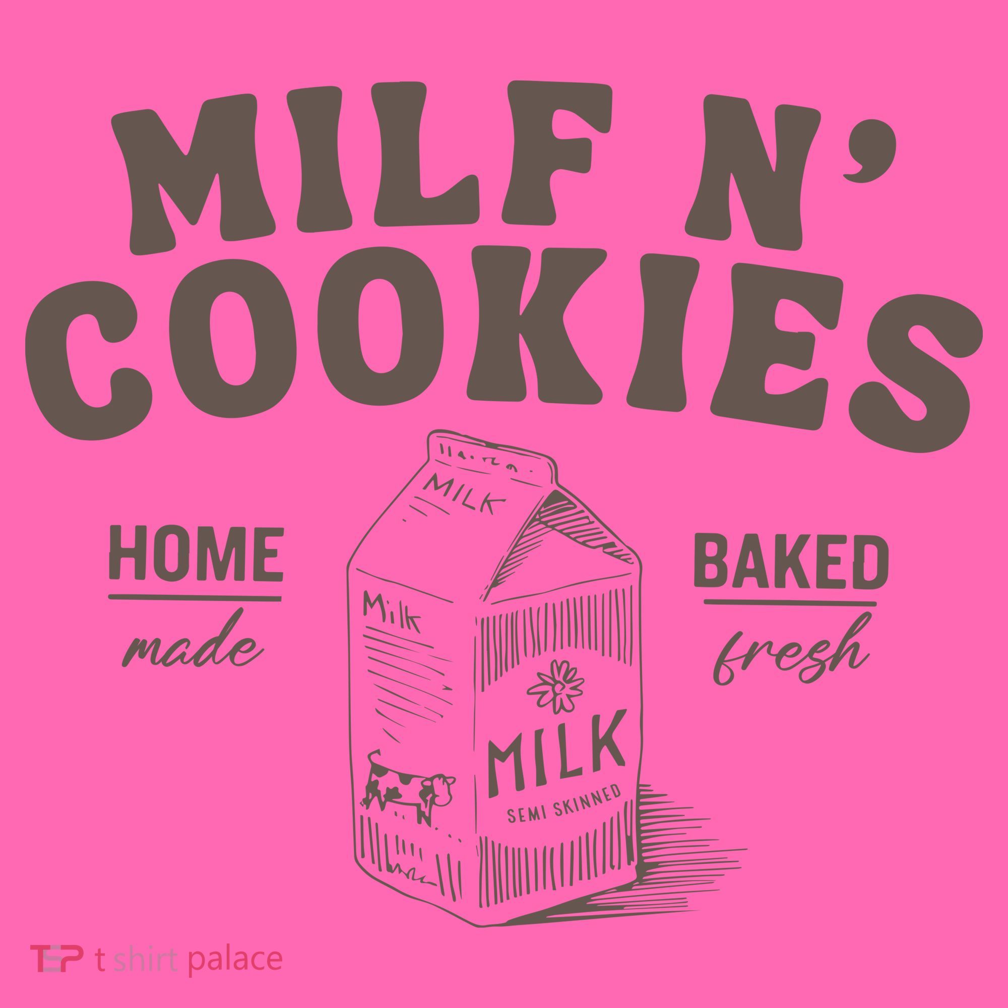 Milf N Cookies Stay At Home Stripe Pom Pom Beanie