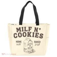 Milf N Cookies Stay At Home Tote Bag thumb 0
