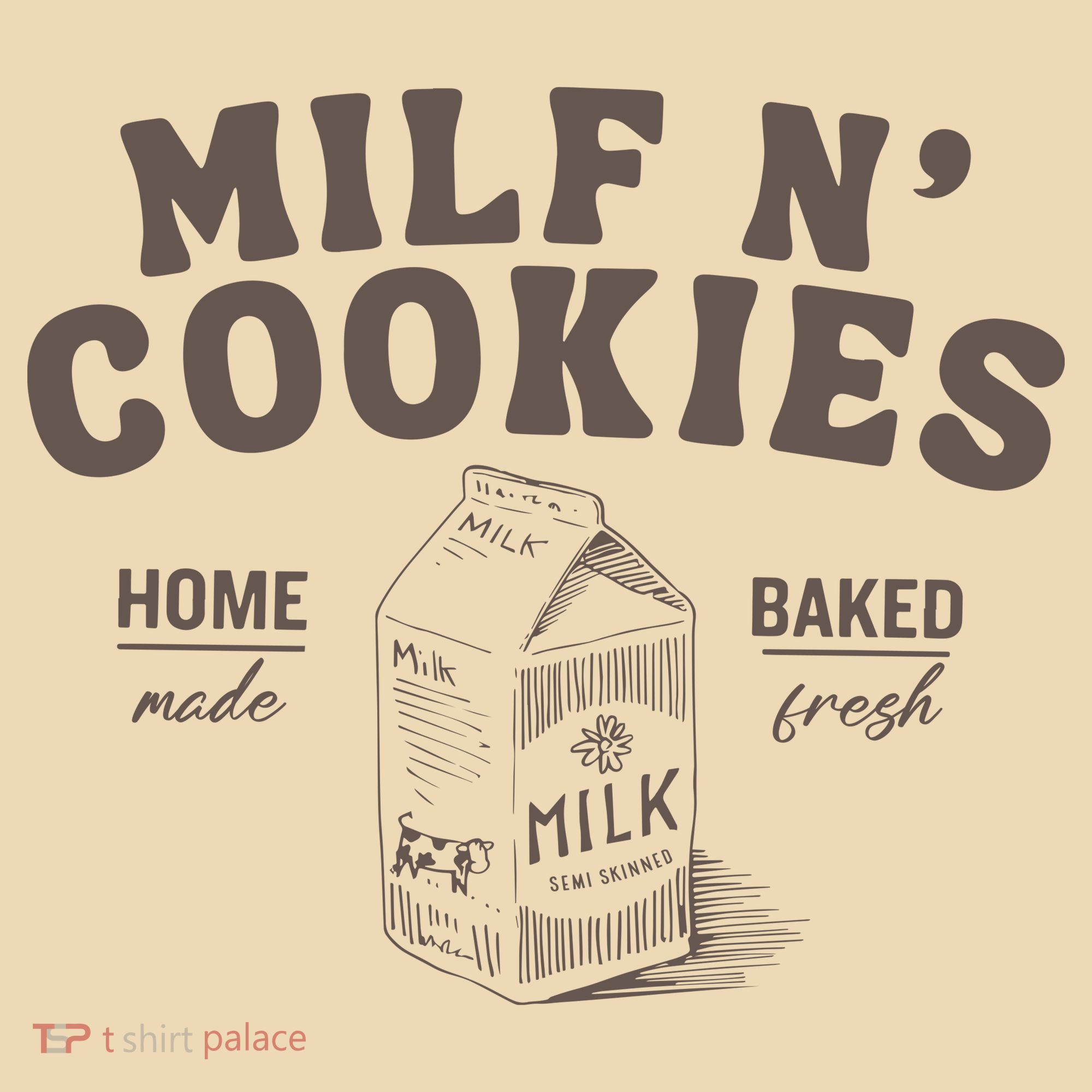 Milf N Cookies Stay At Home Tote Bag