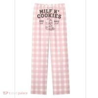 Milf N Cookies Stay At Home Women's Flannel Plaid Pajama Pants thumb 0