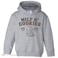Milf N Cookies Stay At Home Toddler Hoodie thumb 0