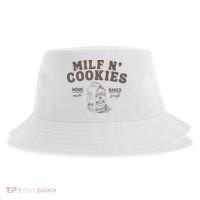 Milf N Cookies Stay At Home Sustainable Bucket Hat thumb 0