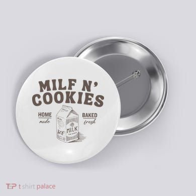 Milf N Cookies Stay At Home Button