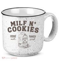 Milf N Cookies Stay At Home 15oz Campfire Ceramic Mug thumb 0
