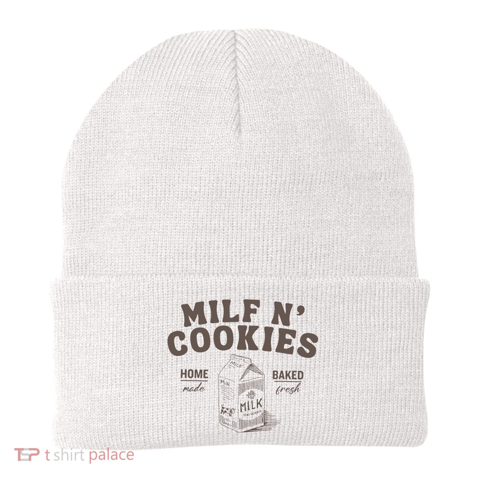 Milf N Cookies Stay At Home Beanie