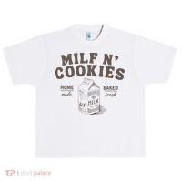 Milf N Cookies Stay At Home Urban Oversized Heavyweight T-Shirt thumb 0