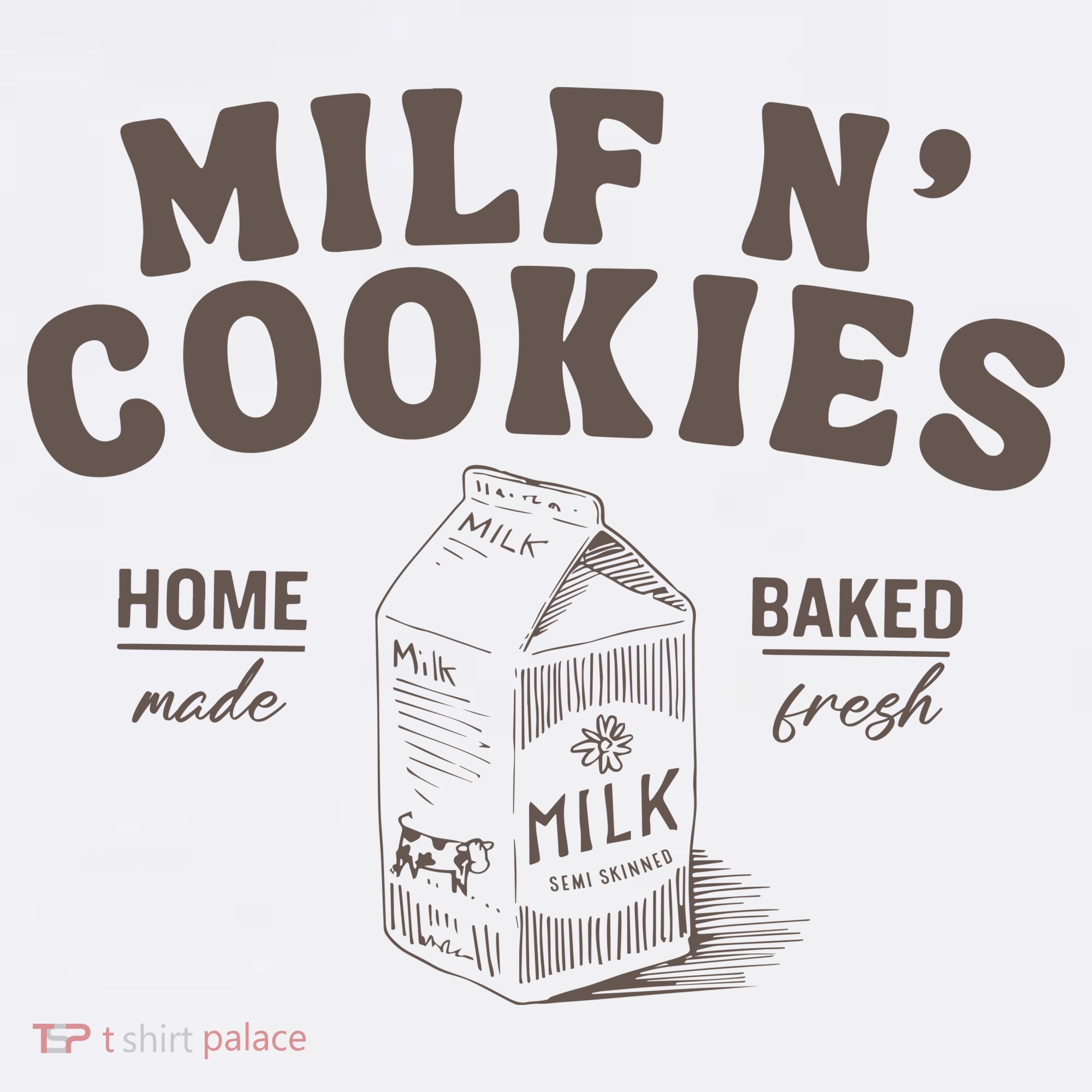 Milf N Cookies Stay At Home Urban Oversized Heavyweight T-Shirt