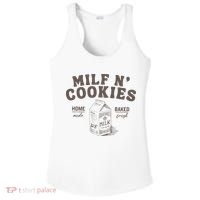 Milf N Cookies Stay At Home Ladies PosiCharge Competitor Racerback Tank thumb 0