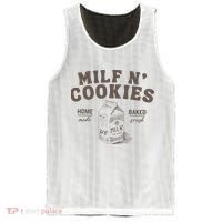 Milf N Cookies Stay At Home Mesh Reversible Basketball Jersey Tank thumb 0