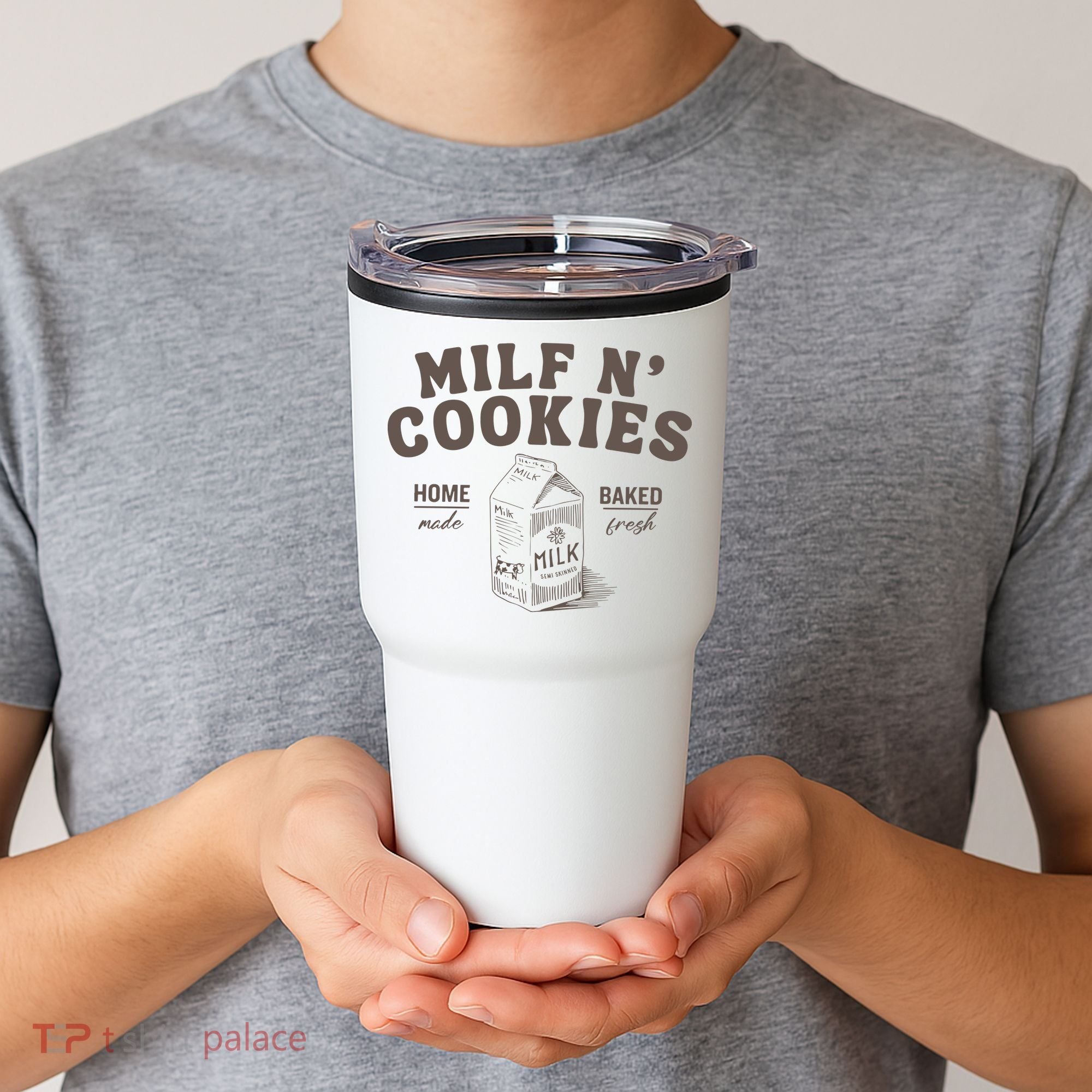 Milf N Cookies Stay At Home Tumbler