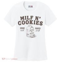 Milf N Cookies Stay At Home Women's Cooling Performance Crew T-Shirt thumb 0