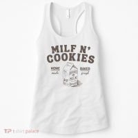 Milf N Cookies Stay At Home Women's Tank Top thumb 0