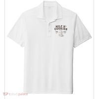 Milf N Cookies Stay At Home Sport-Tek Posi-UV Pro Polo thumb 0