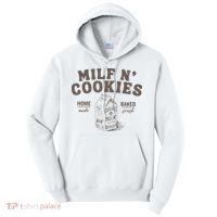 Milf N Cookies Stay At Home Tall Hoodie thumb 0