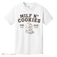 Milf N Cookies Stay At Home Kids T-Shirt thumb 0