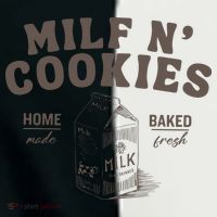 Milf N Cookies Stay At Home Infant Baby Jersey Bodysuit thumb 2