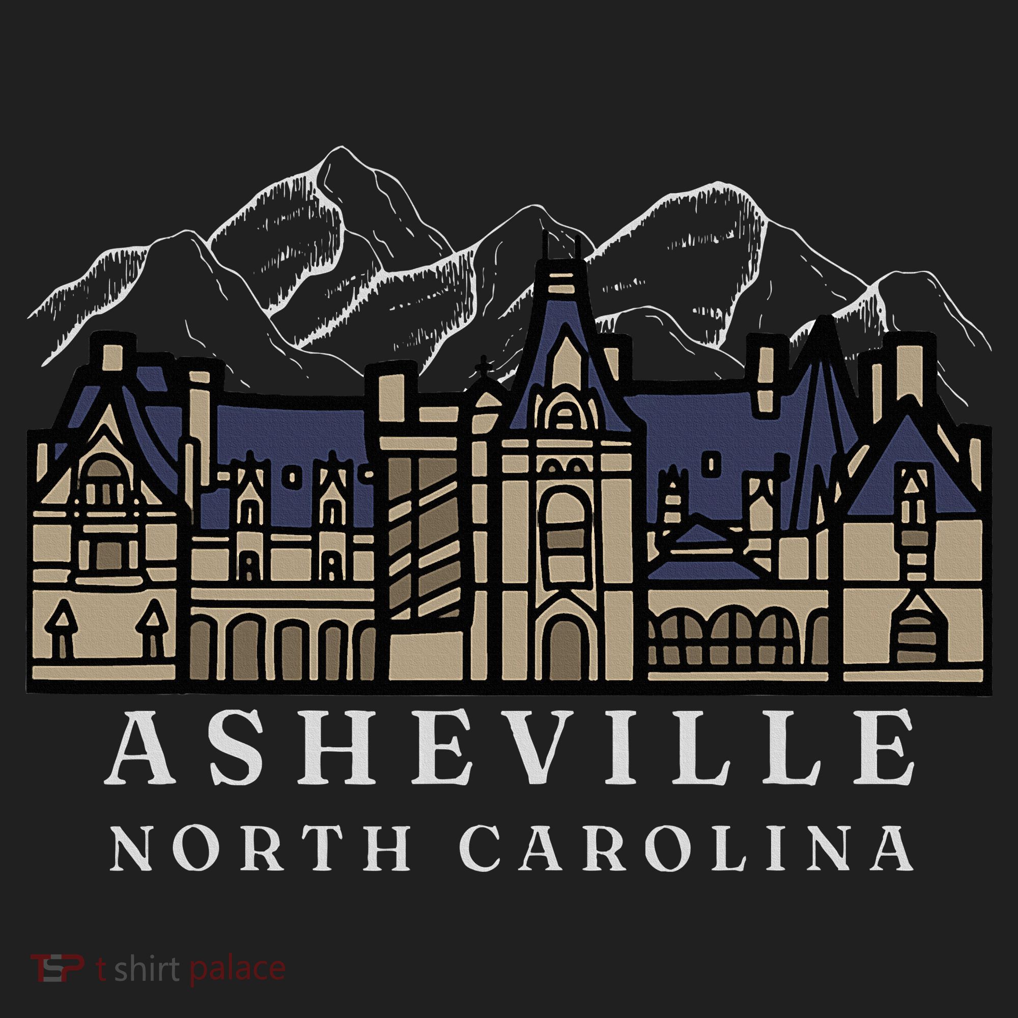 Mountains North Carolina Asheville Biltmore. Beanie