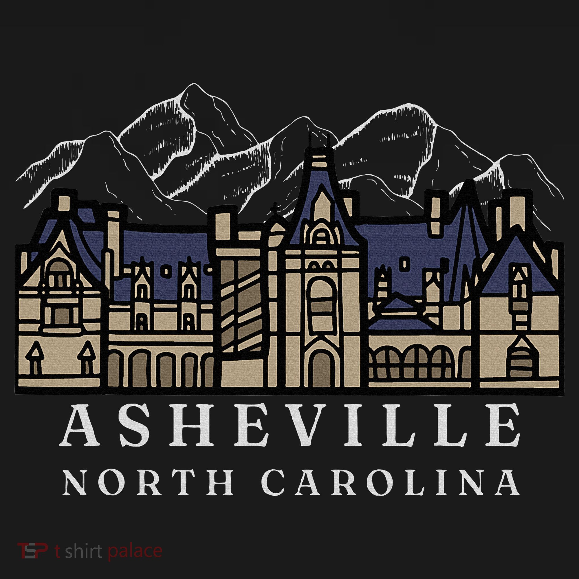 Mountains North Carolina Asheville Biltmore. Women's Hoodie