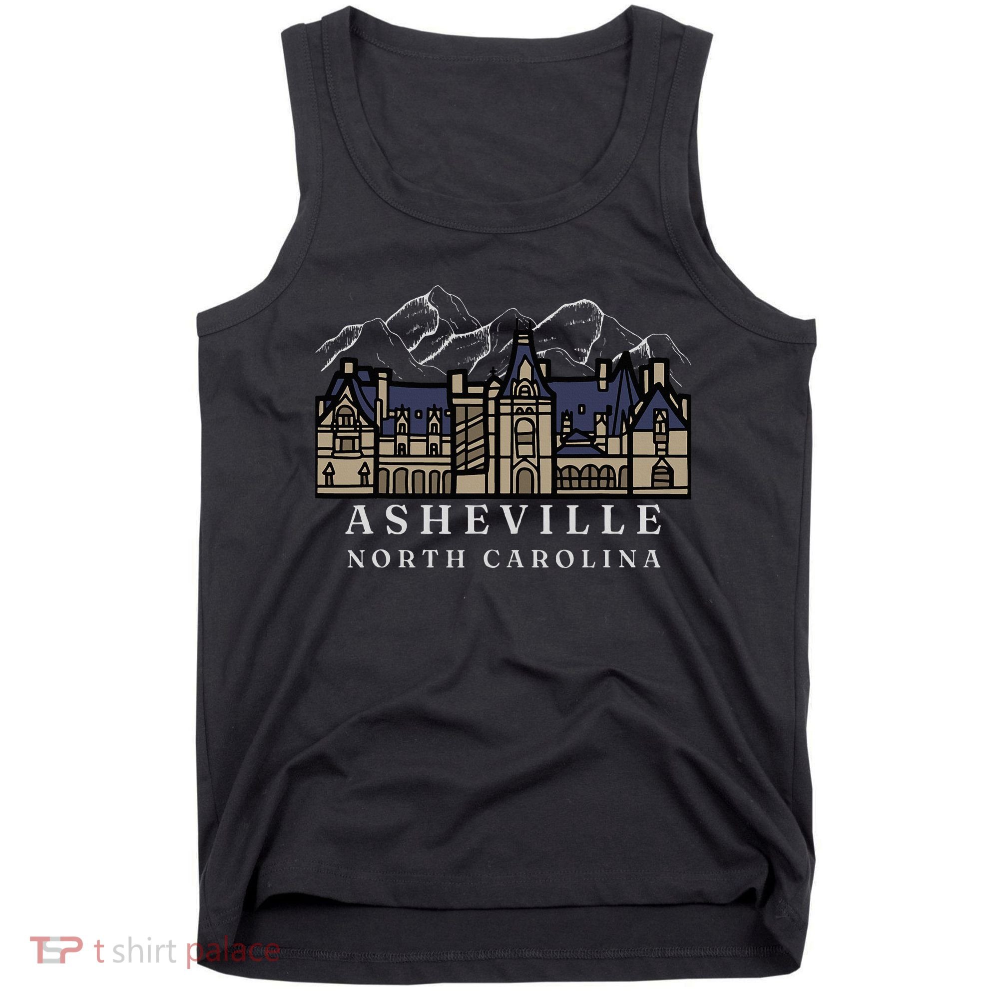 Mountains North Carolina Asheville Biltmore. Tank Top