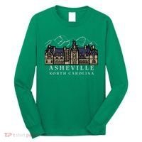 Mountains North Carolina Asheville Biltmore. Long Sleeve Shirt thumb 0