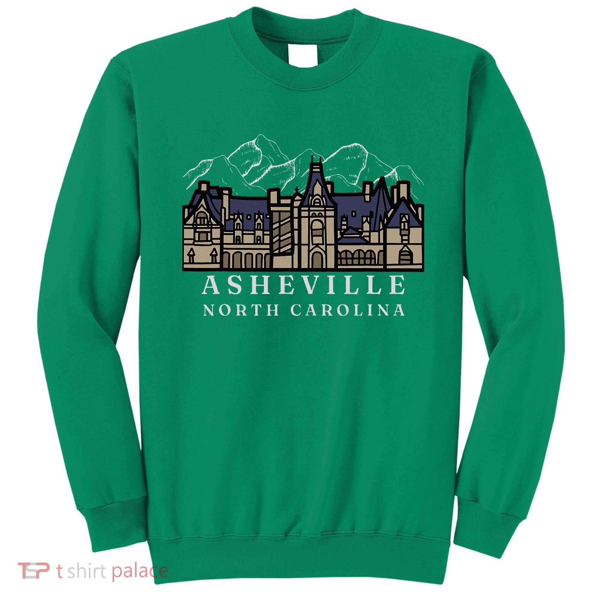 Mountains North Carolina Asheville Biltmore. Sweatshirt