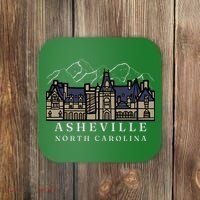 Mountains North Carolina Asheville Biltmore. Coaster thumb 0