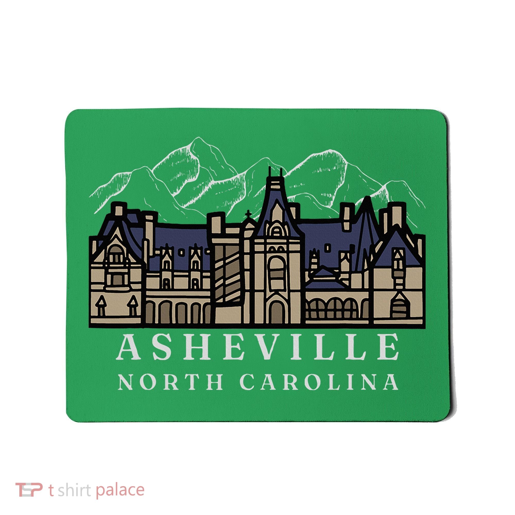 Mountains North Carolina Asheville Biltmore. Mousepad