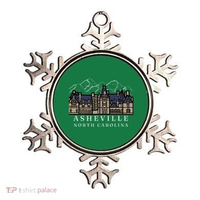 Mountains North Carolina Asheville Biltmore. Ornament