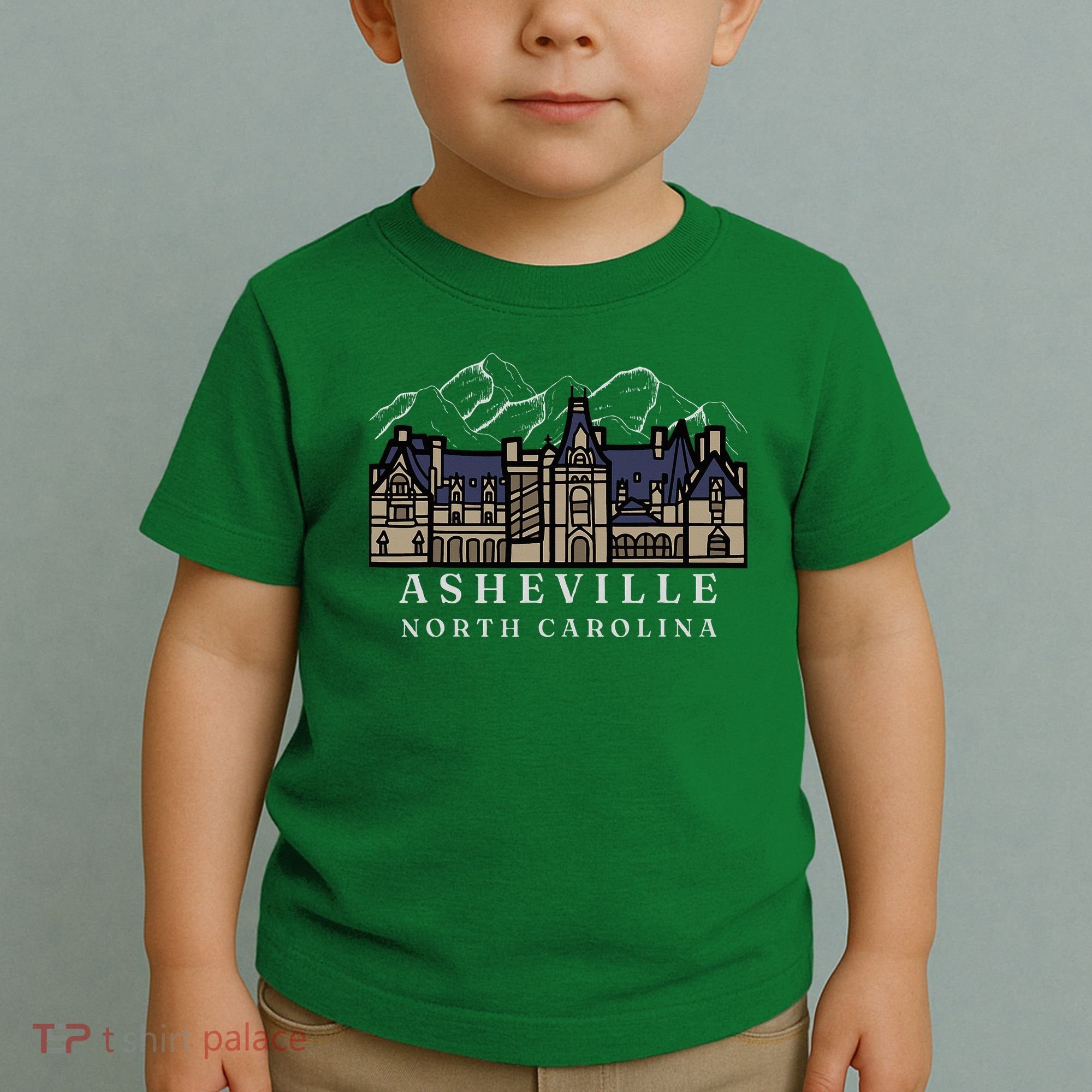 Mountains North Carolina Asheville Biltmore. Toddler T-Shirt