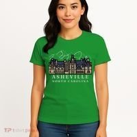 Mountains North Carolina Asheville Biltmore. Women's T-Shirt thumb 4