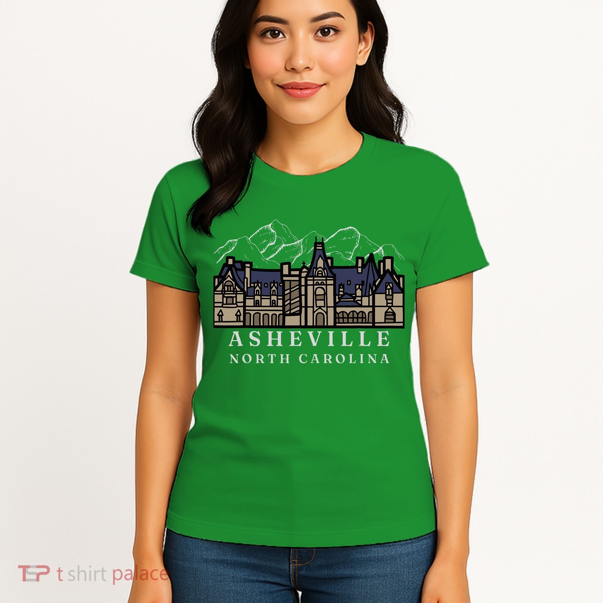 Mountains North Carolina Asheville Biltmore. Women's T-Shirt
