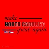 Make North Carolina Great Again Santa Hat thumb 1