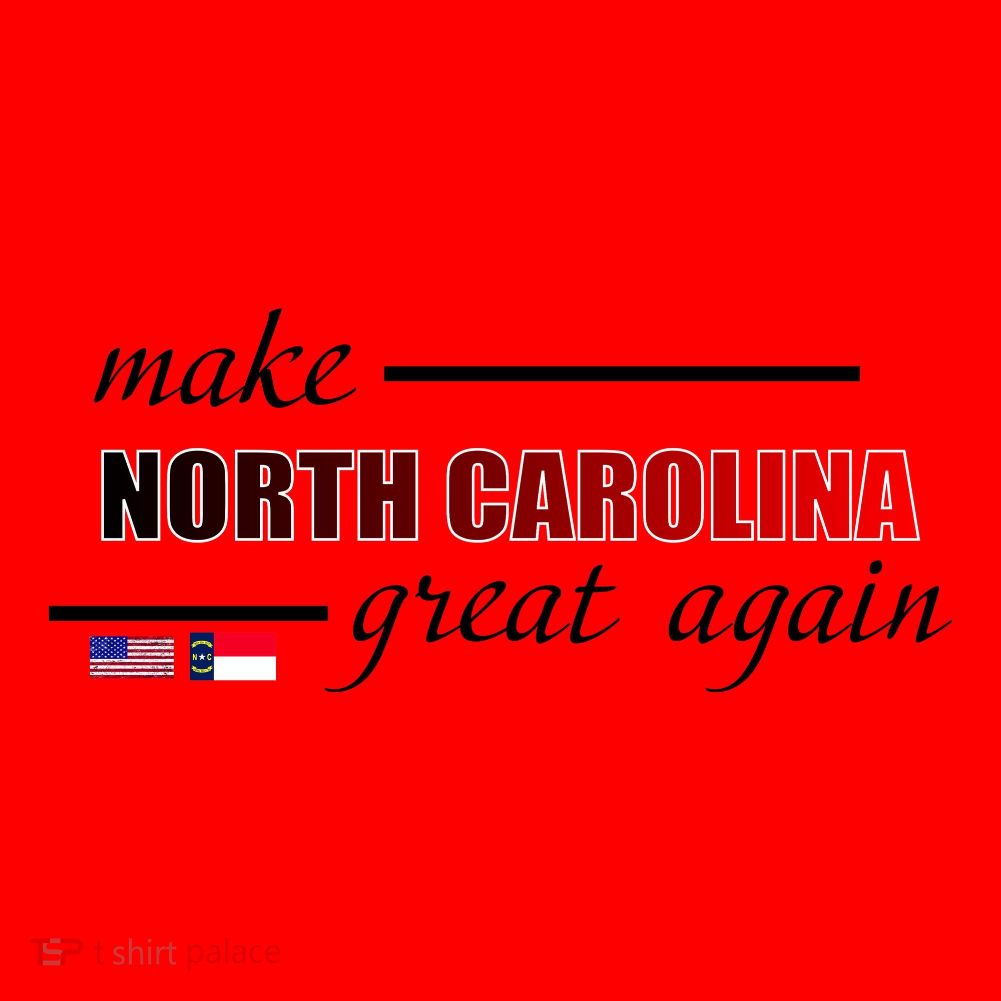 Make North Carolina Great Again Santa Hat