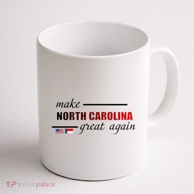 Make North Carolina Great Again Coffee Mug back