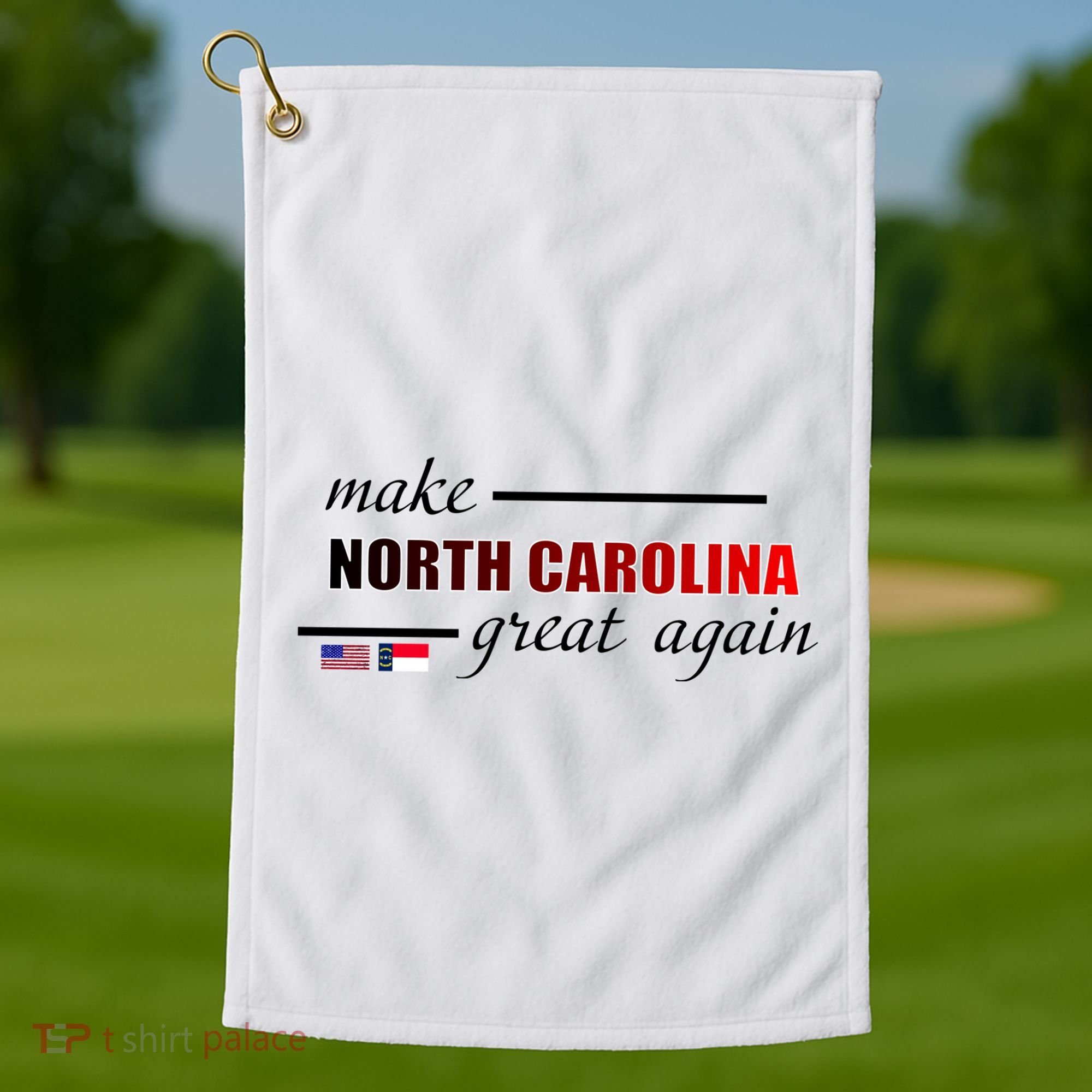 Make North Carolina Great Again Golf Towel