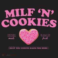 Milf ‘N’ Cookies Love Home Made Baked Fresh Keep You Coming Beanie thumb 2