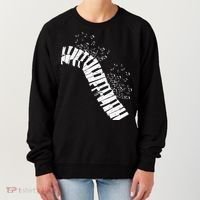 Music Notes Classical Music Instrument Piano Women's Sweatshirt thumb 0