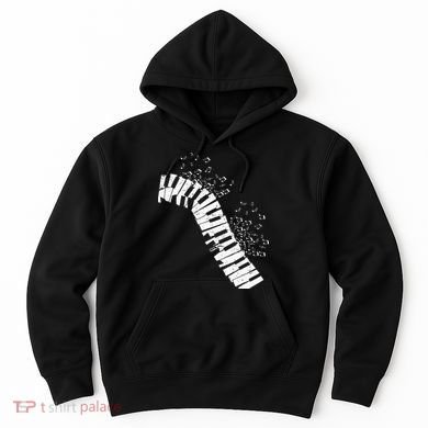 Music Notes Classical Music Instrument Piano Hoodie