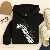 Music Notes Classical Music Instrument Piano Hoodie thumb 4