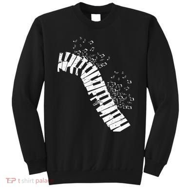 Music Notes Classical Music Instrument Piano Sweatshirt