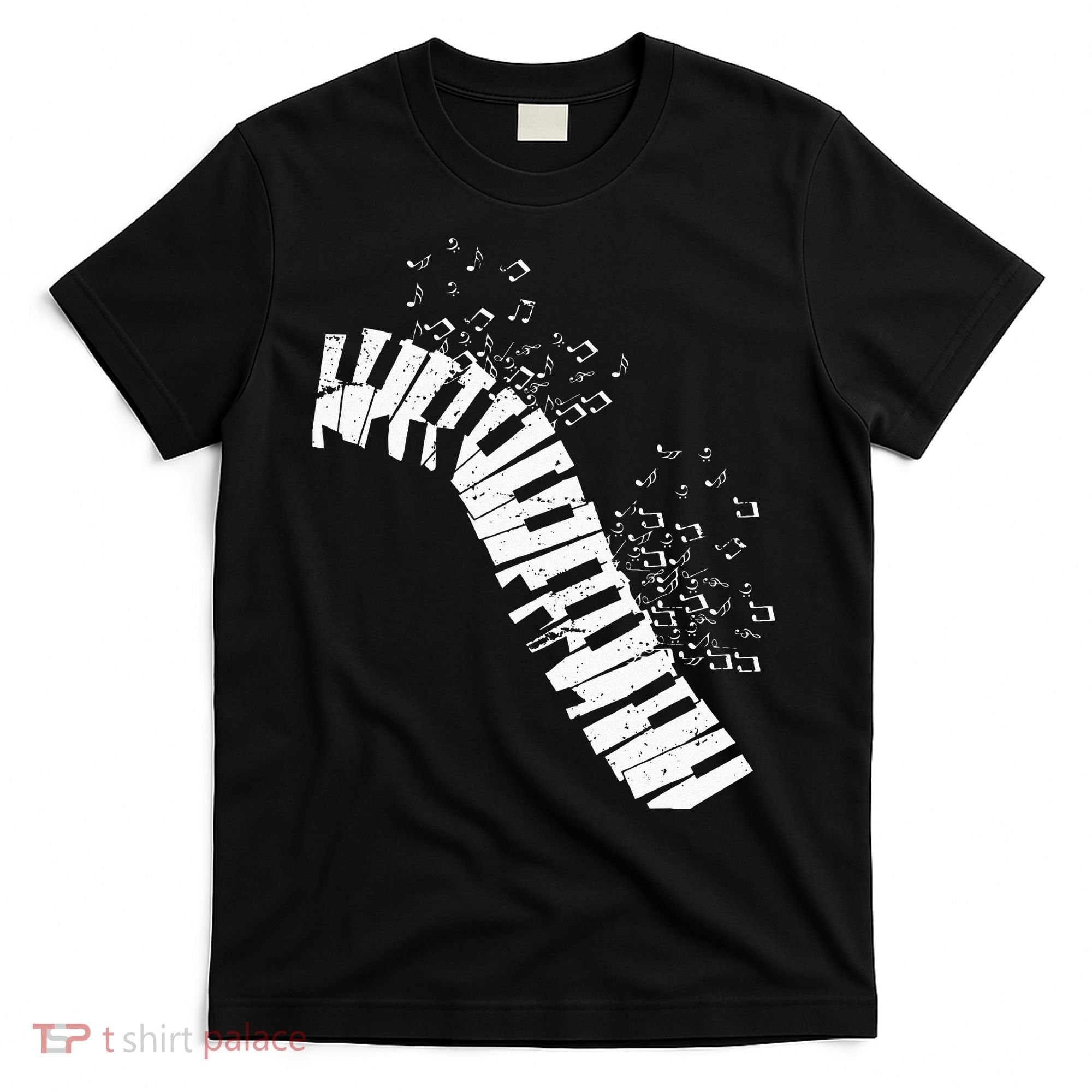 Music Notes Classical Music Instrument Piano T-Shirt