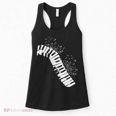 Music Notes Classical Music Instrument Piano Women's Tank Top