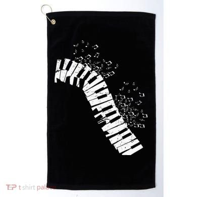 Music Notes Classical Music Instrument Piano Golf Towel