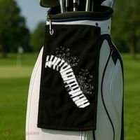 Music Notes Classical Music Instrument Piano Golf Towel thumb 2