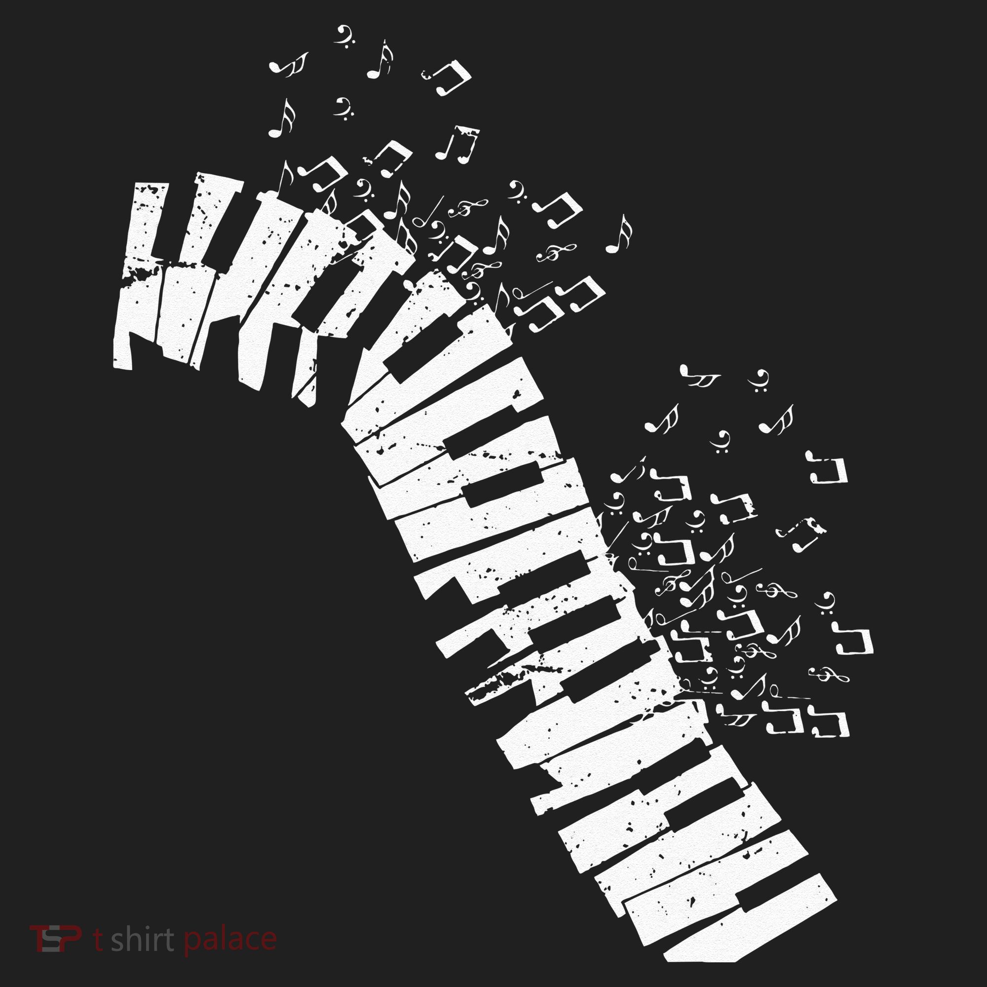 Music Notes Classical Music Instrument Piano Golf Towel