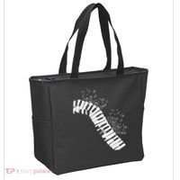 Music Notes Classical Music Instrument Piano Tote Bag thumb 2