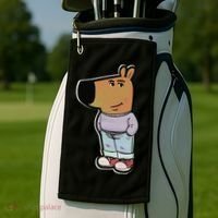 My New Character Is A Chill Guy Meme Funny Chill Guy Meme Golf Towel thumb 2
