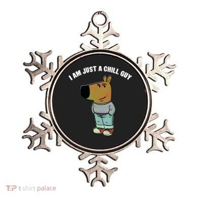 My New Character Is A Chill Guy I Am Just A Chill Guy Funny Ornament